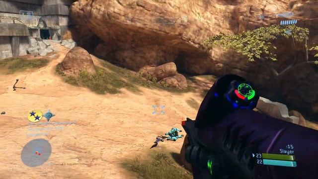 Halo 3- Getting the "Overkill" achievement in lone wolves смотреть онлайн