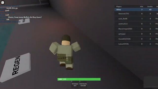 играю в D-DAY ROBLOX смотреть онлайн