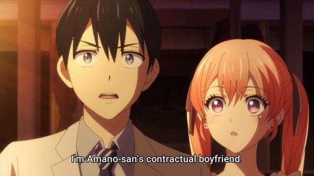 Nagi protects Erika from stalkers || Kakkou no iinazuke Episode 1 смотреть онлайн
