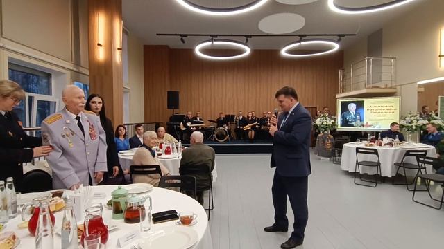 100-летний юбилей ветерана А.В.Гаврилова смотреть онлайн