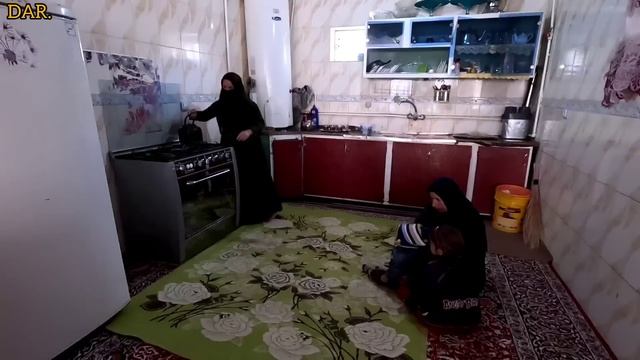 Courage Ignited:victory Of Nomadic Mother Against Her Evil Husband And Setting Her Property On Fire
