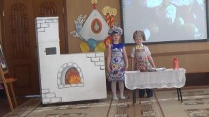 Сценка "Печем куличи" в исполнении детей старшей группы №8 СП "ЦРР - д/с "Сказка"