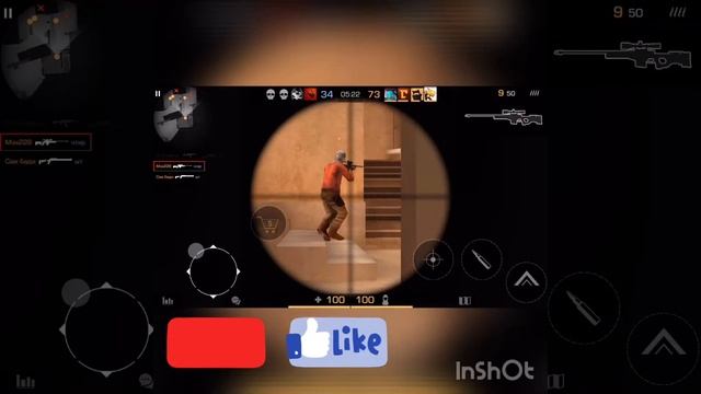 Играю в командный бой на AWM в standoff 2 смотреть онлайн