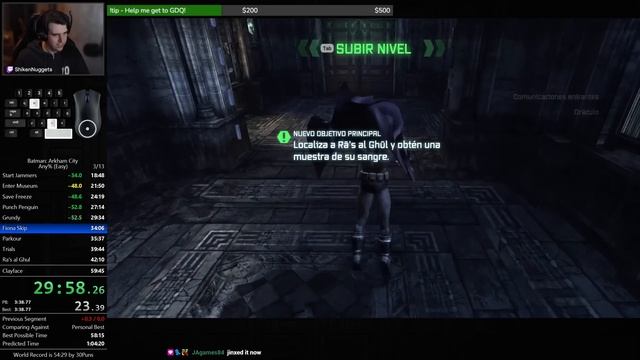 Batman: Arkham City Speedrun (Any%) in 59:11 [obsolete] смотреть онлайн
