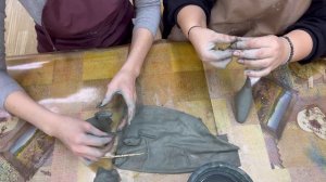 Урок по лепке дымковской игрушки