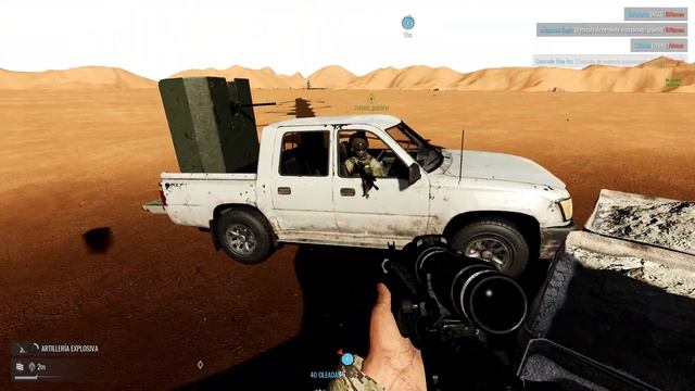 Insurgency Sandstorm FuryRoad Technical is the best weapon M16A4 M2HB ISMC mod смотреть онлайн