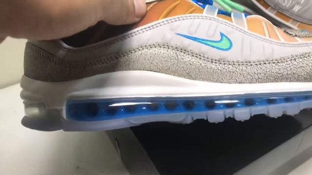 REVIEW!! NIKE AIR MAX 98 LA MEZCLA QS смотреть онлайн