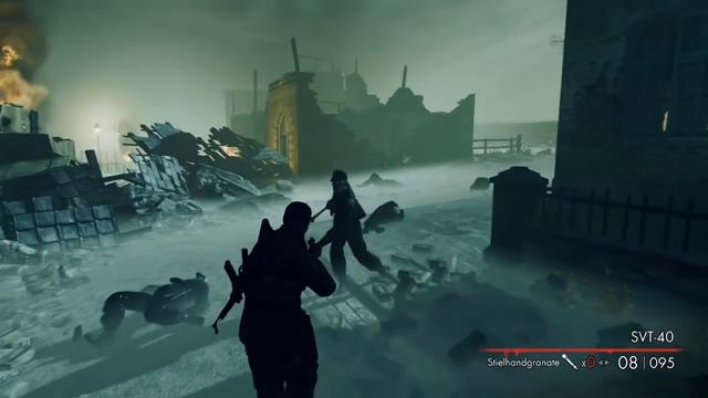 Sniper Elite Nazi Zombie Army - Coop découverte [HD] смотреть онлайн