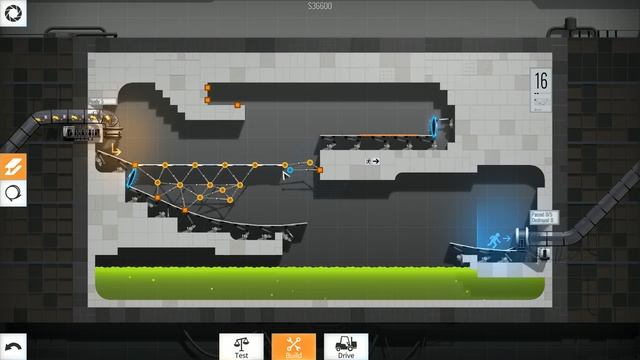 TA DET LUNGT | Bridge Constructor Portal | #4 смотреть онлайн