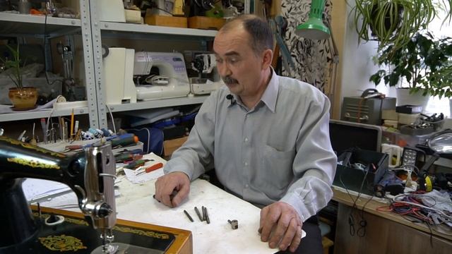 Подольская ручная швейная машина - Ремонт шарниров своими силами смотреть онлайн