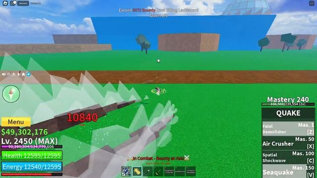 Quake Is Still Strong | Blox Fruit Bounty Hunting смотреть онлайн
