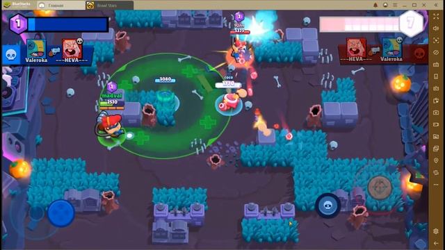 Brawl Stars - Пэм&Леон Захват кристалов