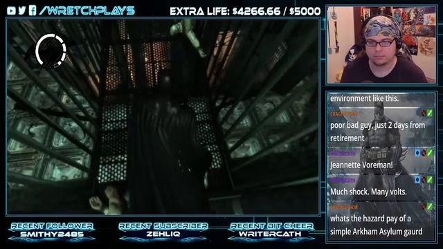 Batman: Arkham Asylum | Live Stream Ep.3 | Penitentiary Pursuit [Wretch Plays] смотреть онлайн