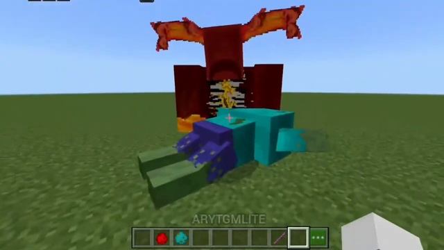 mutant zombie VS nether warden смотреть онлайн