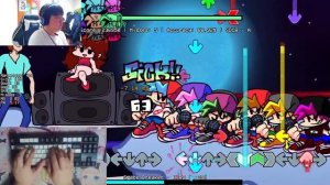 [J/FNF 12K] (WORLD RECORD) Space Breaker 88% 10 MISS!!!!!! || 2 Shaggy X 2 Matt VS 6 BFs