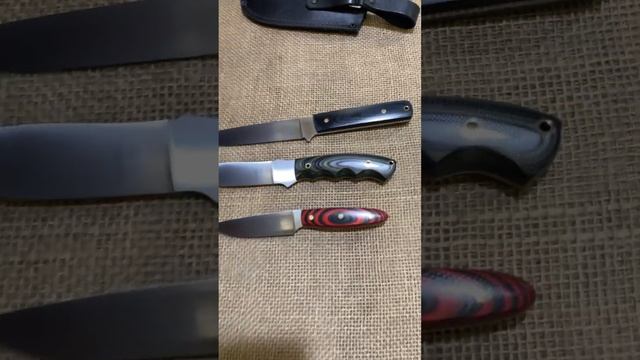 Ножи с рукоятками из G10 и микарты смотреть онлайн