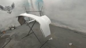 Как покрасить бампер переходом. В переход на пол бампера