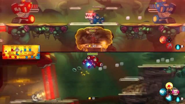 Сплитскрин: Awesomenauts смотреть онлайн
