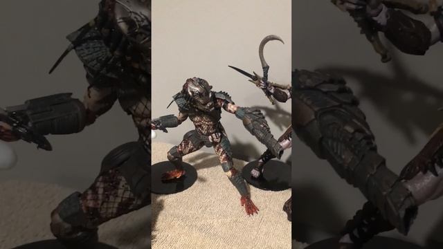 A Youngblood’s predator collection. (So far) - NECA Ultimate figures. смотреть онлайн