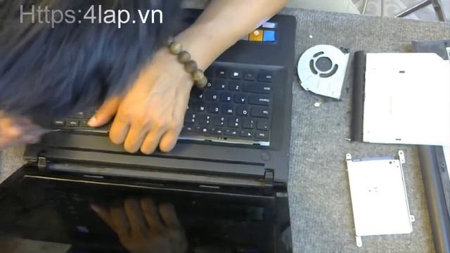 Lenovo G4070 Disassembly and fan cleaning смотреть онлайн