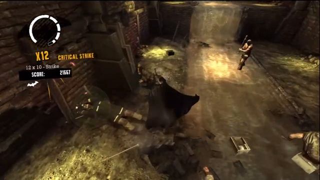 Batman - Arkham Asylum: Challenge Mode - Sewer Bat (Extreme) смотреть онлайн