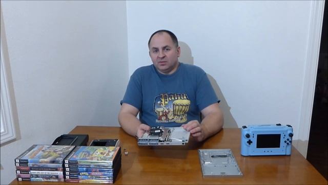 Делаем сами портативную игровую видео консоль SONY PlayStation 2 PS2 (часть 1) смотреть онлайн