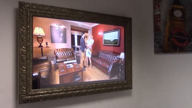 Samsung 55" Mirror TV Demo Hidden Mirror Television Test with Frame ID 861IG смотреть онлайн