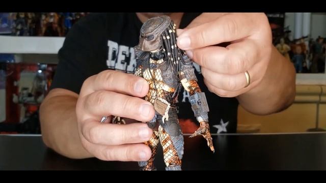 NECA, Predator 2: City Hunter, action figure unboxing and review... смотреть онлайн