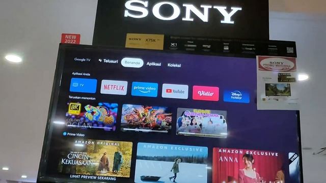REVIEW LED TV 55 INCH 8 JUTAAN TERBARU || SONY KD 55X75K смотреть онлайн