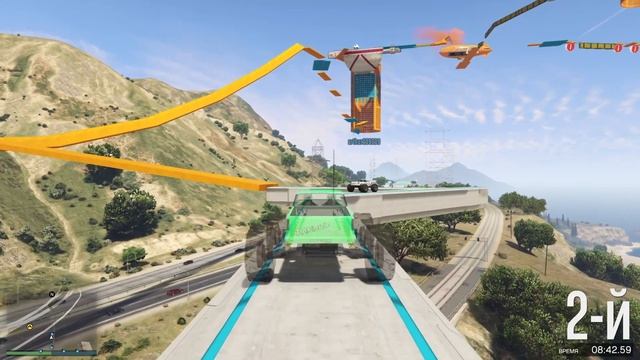 ПАРКУР НА БЕШЕННЫХ МИНИ МАШИНКАХ В ГТА ОНЛАЙН | PlayTapok смотреть онлайн