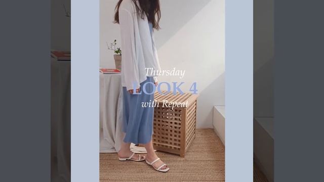 [SAPPUN] One week outfits with SAPPUN l LOOK BOOK l Styling смотреть онлайн
