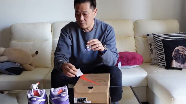 NIKE DUNK LOW SB PRO ISO UNBLEACHED PACK LILAC! FINALLY GOT MY PAIR! смотреть онлайн