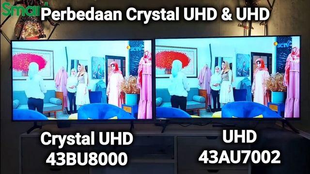 Samsung Crystal UHD BU8000 VS UHD AU7002 | Picture Quality смотреть онлайн