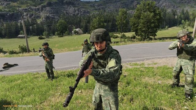 Arma Reforger 2023. Проект RUSSIAN FATHERLAND Вырезка #1 смотреть онлайн
