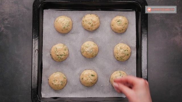 Mini breads with mozzarella and parmesan. Just 20 minutes in the oven! смотреть онлайн