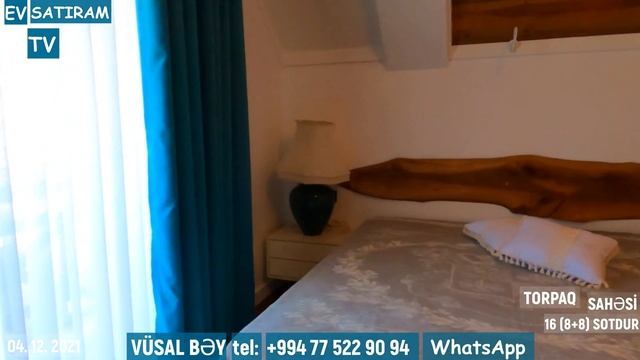 MÖHTƏŞƏM EKİZ EV SATILIR 16 SOTDA /Недвижимость в Баку / EV SATIRAM TV смотреть онлайн