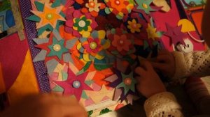 "Три котенка". Мягкая развивающая книжка.Серии :"В проводах гуляет ток","Телевизор"."