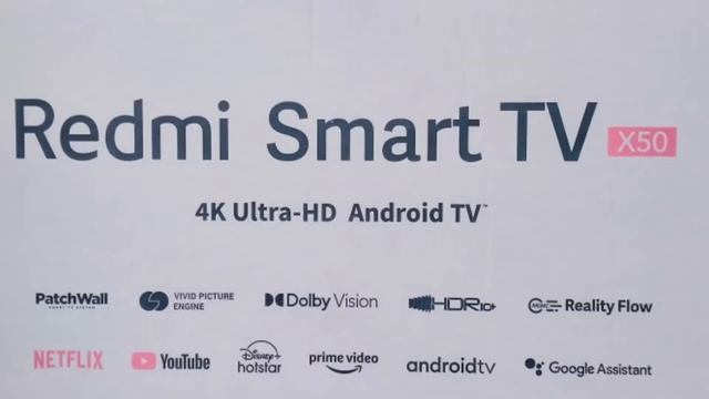 Unboxing Of Redmi Smart TV X50 смотреть онлайн