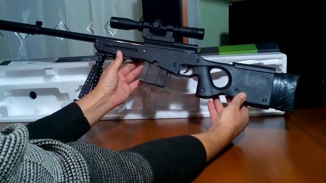 М03 1 Снайперская винтовка.Пневматика. Игрушка. смотреть онлайн