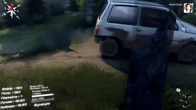 SpinTires 2014 - ВАЗ-1111 "Ока" v1.2 смотреть онлайн