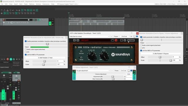 [Reaper] Soundtoys - Little Radiator gain compensation смотреть онлайн
