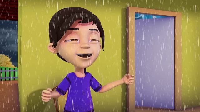 Rain Rain Go Away Come Again Another Day | Nursery Rhymes For Kids смотреть онлайн