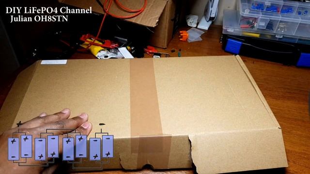 Headway 15ah 150A 40152S LiFePO4 Unboxing смотреть онлайн