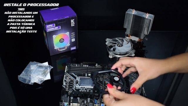 [LANÇAMENTO CPU COOLER] CPU Cooler AC02 BONITO E PODEROSO!!😍💀 ARGB K-MEX | Gaming Master смотреть онлайн