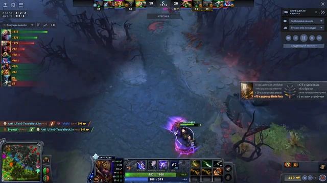 Сумасшедший КАМБЭК В DOTA 2 ! смотреть онлайн