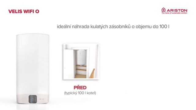 Elegantní ohřívač vody | Ariston Velis Wi-Fi O смотреть онлайн