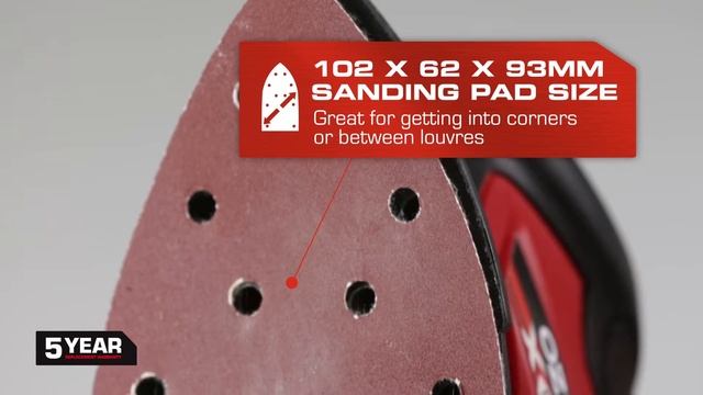 Ozito Power X Change 18V Detail Sander PXMSS-700 смотреть онлайн