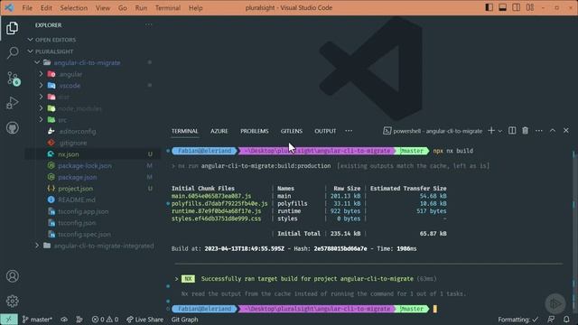 24. Demo - Migrate an Angular CLI Project to Nx смотреть онлайн