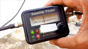 Analog Satellite Finder Meter English How to use satfinder English