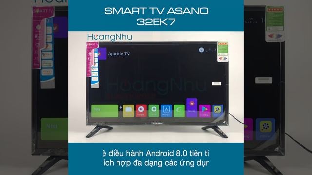 Smart Voice TV Asano 32EK7 - Điện tử Hoàng Như смотреть онлайн